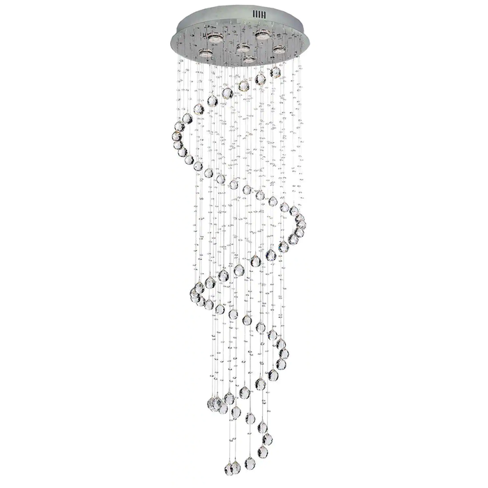 RUBY 1m Crystal Ball Designable Chandelier Pendent Light