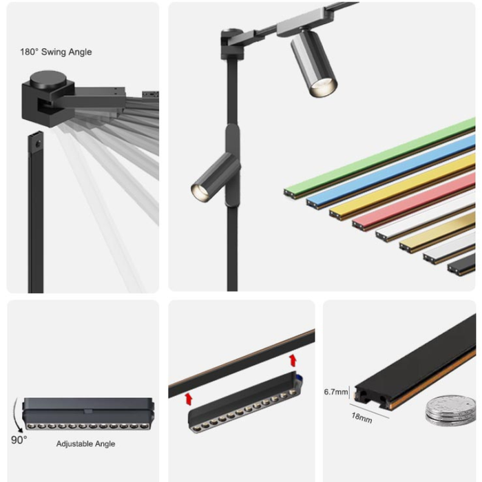 LX-Plus-SL-7W LED Track Light