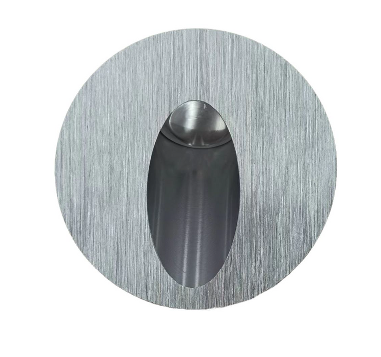 LOSHRA SLIVER Frame Round Modern LED Tri-colours Recessed Step Light Non-Sensor
