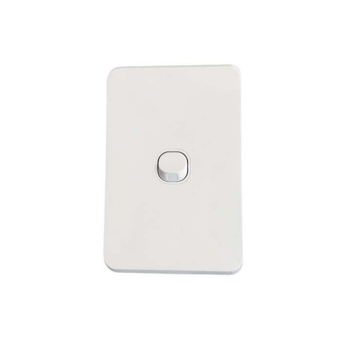 iLuxlite 1 Gang Switch - Vertical - White