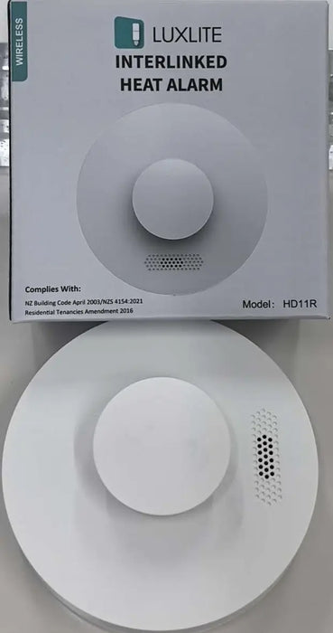iLuxlite Wireless Interlinked Heat Alarm (Model HD11R)