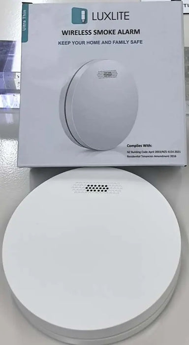 iLuxlite 10-Year Wireless Interlinked Smoke Alarm