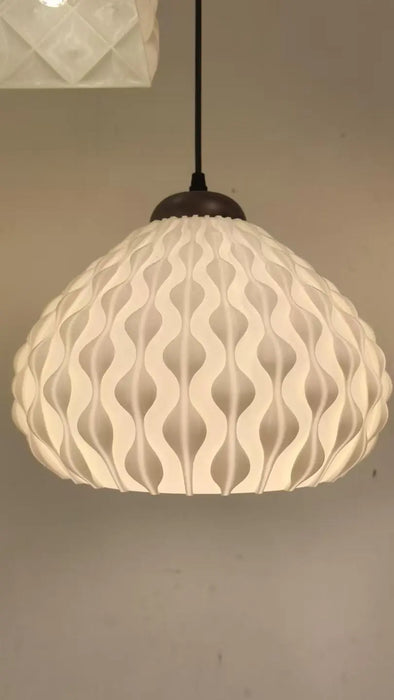 3D-Printed Artisan E27 Pendant Light