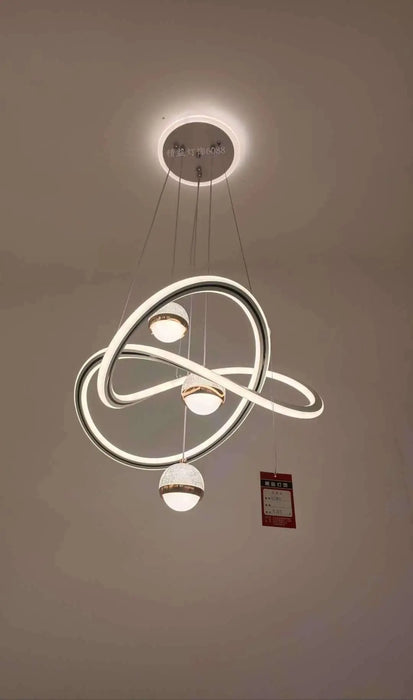 Orbit Infinity 600mm Sculptural Halo Design LED Pendant