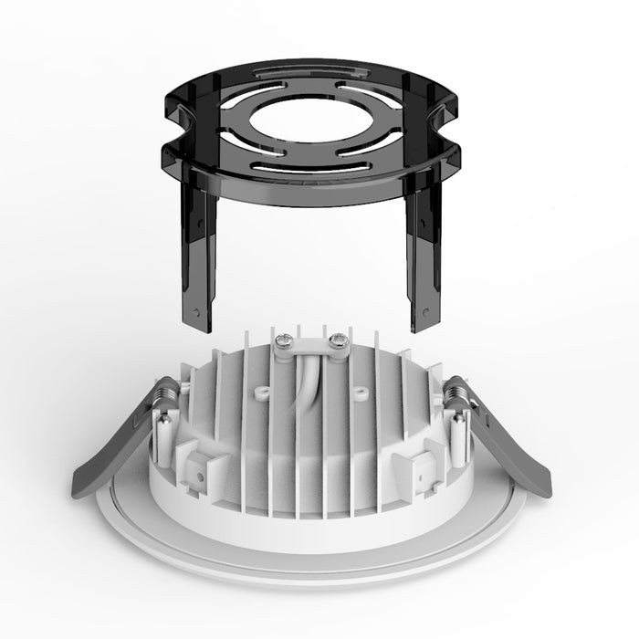 ROMA 9W 800LM 6400K White Cover Dimmable LED Downlight