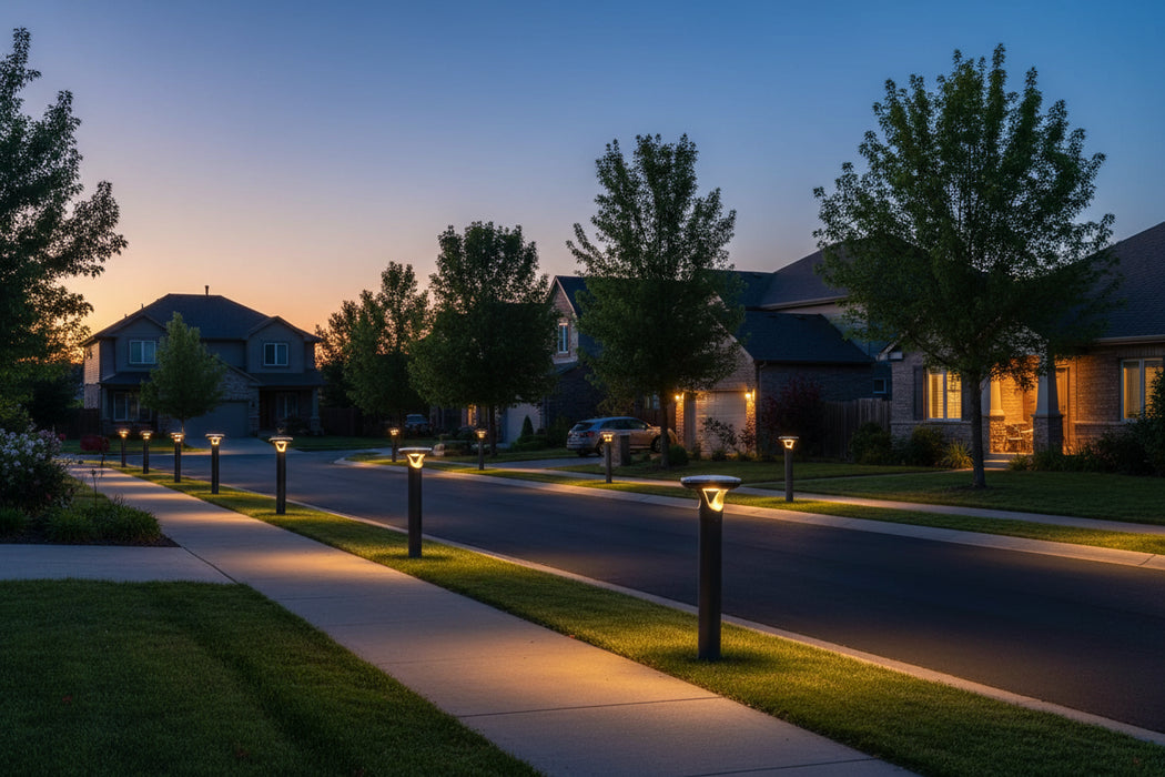 Solar LED Bollard Light