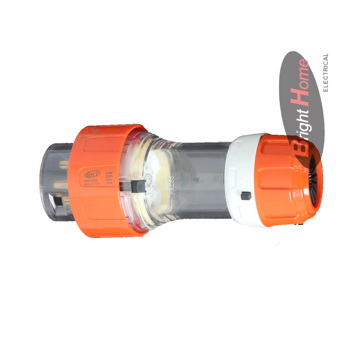 IS56 Plug 4 round pin 20A 500VAC IP66