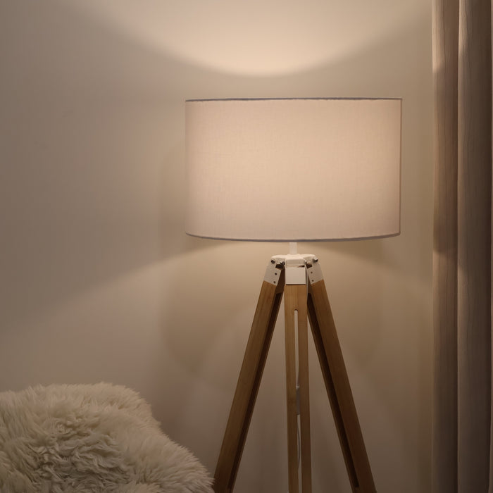 GLEE Floor Lamp with TC Shade – E27, 25W Max Free AKL Shipping