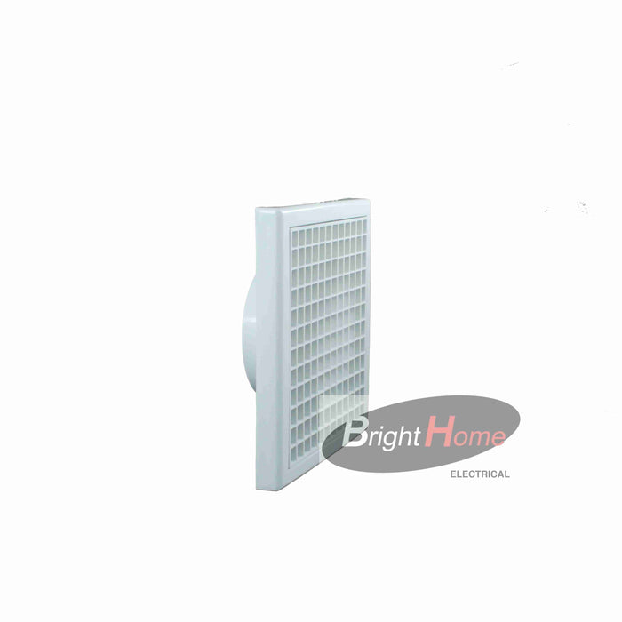 Eggcrate Grille 125mm -White