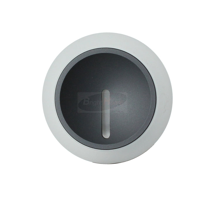 ABRATA Black Frame Round Modern LED COOL WHITE LED Recessed step ligh
