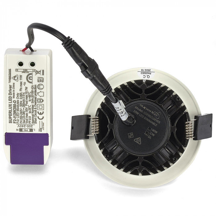 Round Low Profile LED CCT Downlight