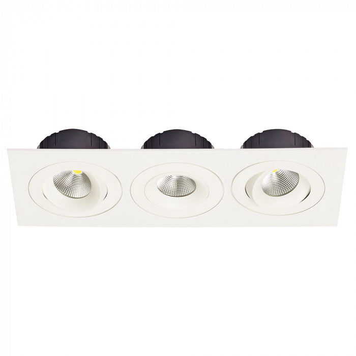 Triple Plate for Multiform LED Downlights BL/WH