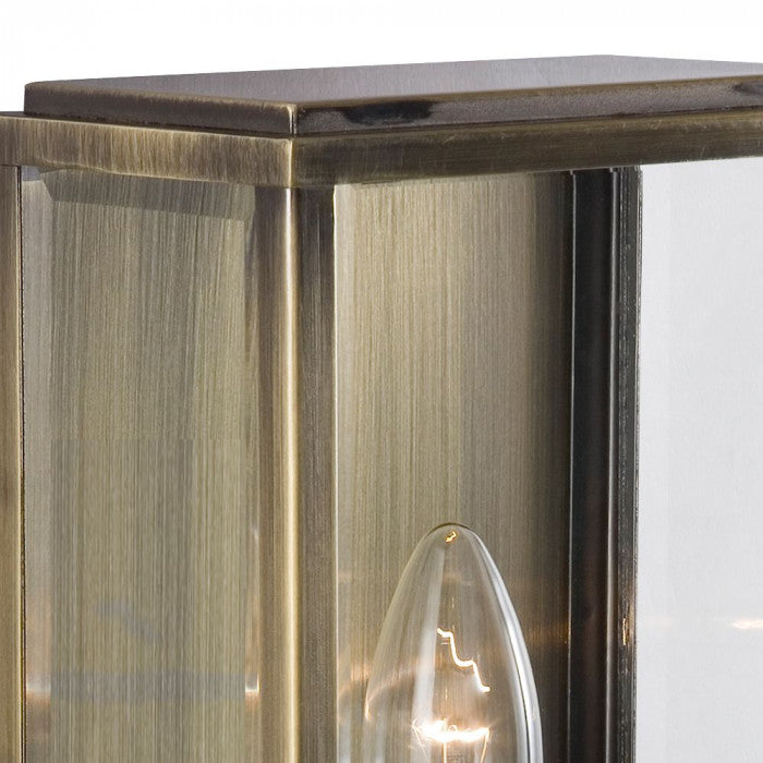 SU-Buxton Wall Light in Antique Brass-SB8204
