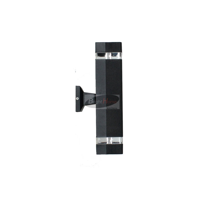 GIVEN Black Waterproof LED Outdoor Light E27