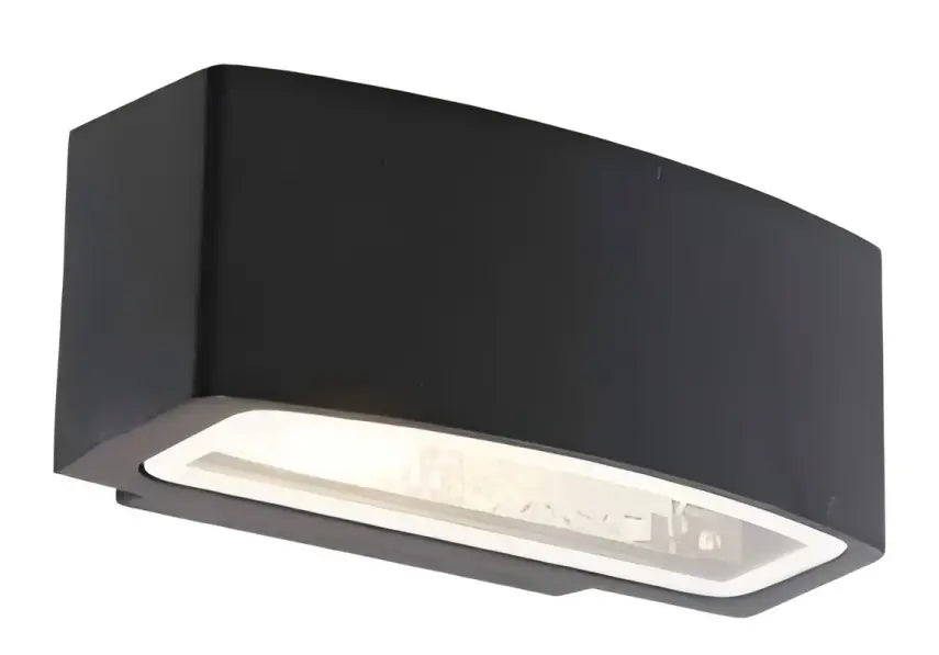 Classic Wall Light – E27 Max 60W, Die-Cast Aluminum & Clear Glass, IP44 Rated