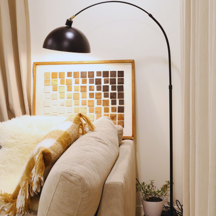 HARRI E27 Floor Lamp Bowl-shaped Design Free AKL Shipping