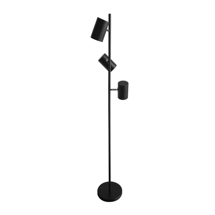 TRION Black Metal Floor Lamp – E14 × 3, 25W Max Free AKL Shipping
