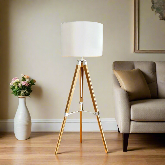 GLEE Floor Lamp with TC Shade – E27, 25W Max Free AKL Shipping