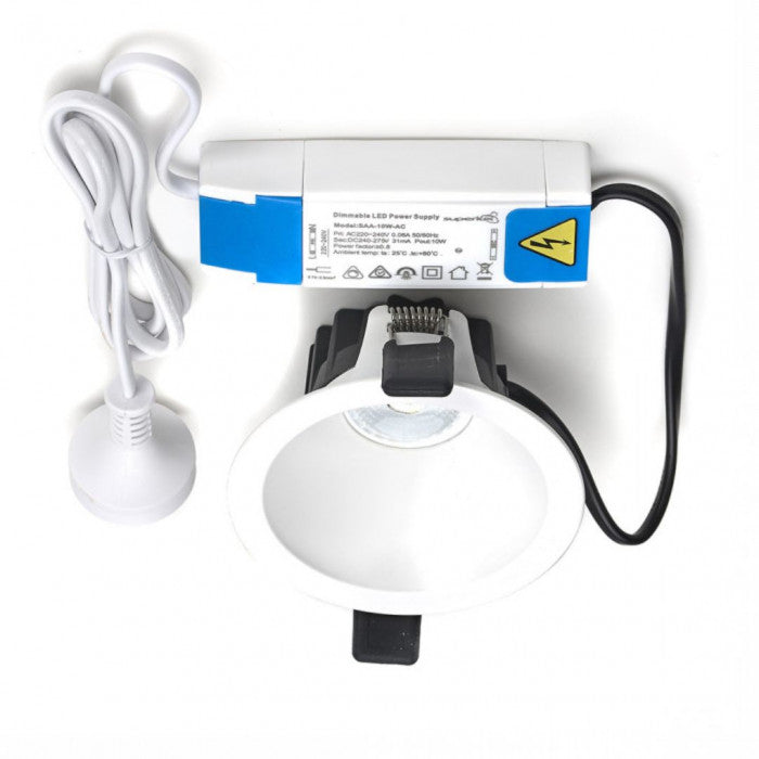 SU-LDUGR90 Veila Darklighter Downlight BL/WH