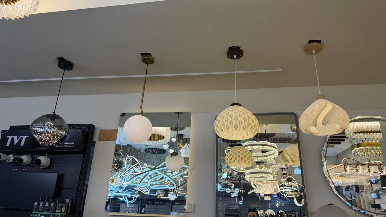 3D-Printed Artisan E27 Pendant Light