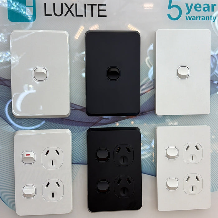 iluxlite Blank Panel Black Gloss