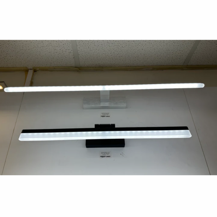 LUMA Black LED 3 Light Colour Bathroom Light/Mirror Light