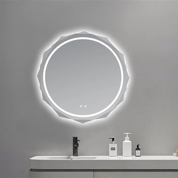 Prisma 600 LED Mirror 16-Sided, Motion Sensor, 3-Color Light & Defogger