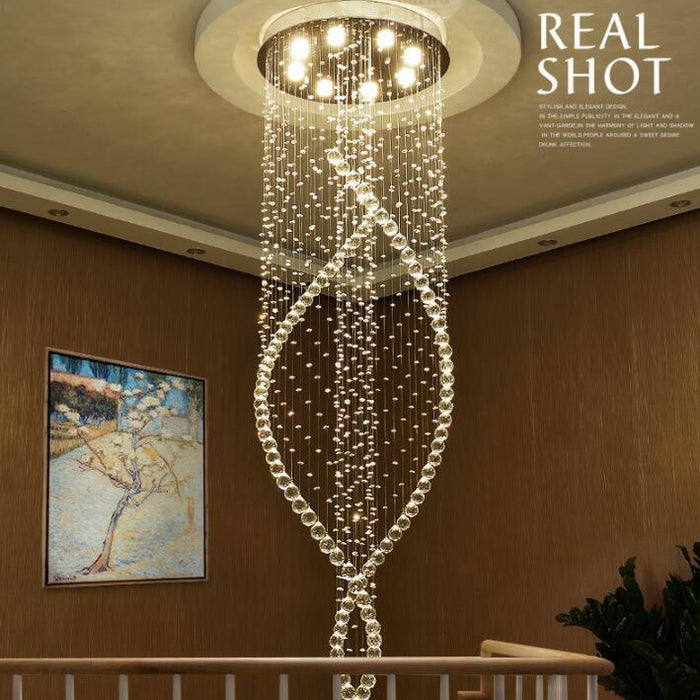 CROWN 1M Crystal ball Designable Chandelier