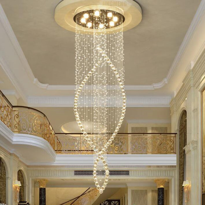 CROWN 1M Crystal ball Designable Chandelier