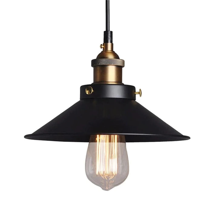 Black Industry Design Single Head LED  Pendant Light
